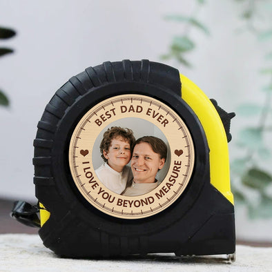 Custom Tape Measure with Photo Tool Gifts Woodworker Gifts for Dad Fathers Day Gift