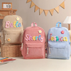 Personalized Kids Backpack School Bag With Name Bag for Back to School Custom Toddler Backpack
