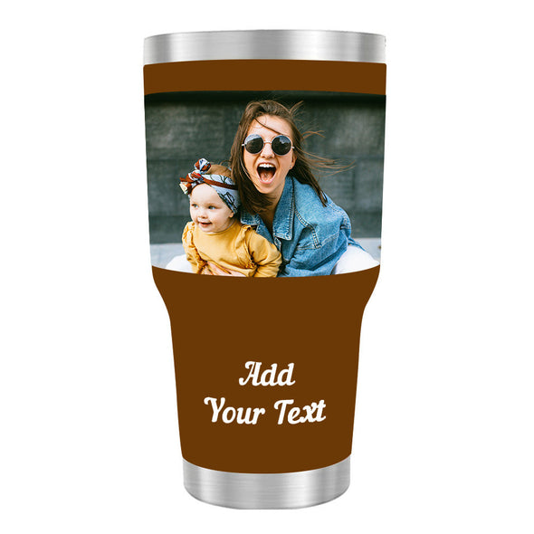 Custom Photo Travel Tumblers Photo Cup 20OZ 30OZ Coffee Cup Birthday Gift Christmas Gift