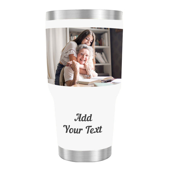 Christmas Gift Custom Photo Travel Tumblers Photo Cup 20OZ 30OZ Custom Tumblers Coffee Cup