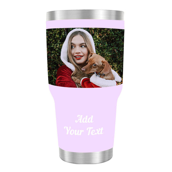 Custom Photo Tumblers Photo Cup Mug Personalized Stainless Steel Travel Cup Tumbler