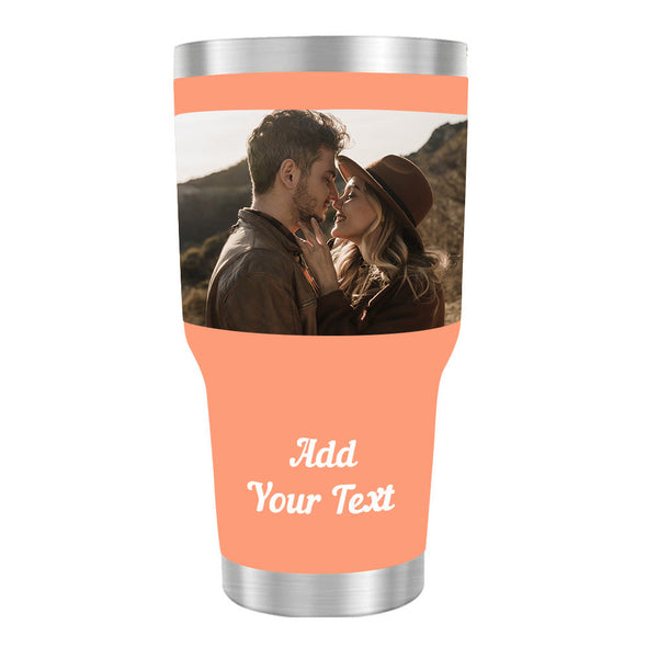 Mothers Day Gift Custom Photo Travel Tumblers Photo Cup 20OZ 30OZ Coffee Cup Birthday Gift