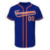 Custom Blue Baseball Jerseys Custom Varsity Baseball Uniform for Adult and Kids