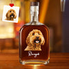 Custom Whiskey Bottle with Pet Photo Custom Whisky Decanter Christmas Gift For Men Husband