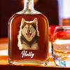 Custom Whiskey Bottle with Pet Photo Custom Whisky Decanter Christmas Gift For Men Husband