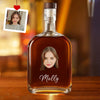 Custom Whiskey Bottle with Pet Photo Custom Whisky Decanter Christmas Gift For Men Husband