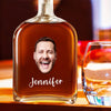Custom Whiskey Bottle with Pet Photo Custom Whisky Decanter Christmas Gift For Men Husband
