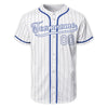 Personalized White Authentic Baseball Jersey
