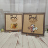 Custom Wooden Sign Gifts For Dad You are The Piece That Holds Us Together Wooden Frame Sign Gifts
