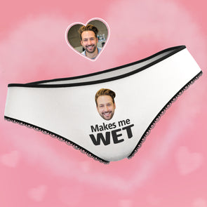 Custom Underwear with Photo Face Panties Gift for Girlfriend