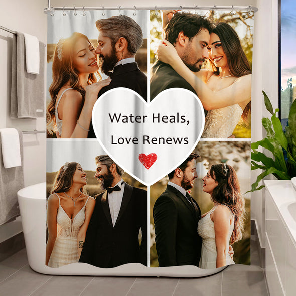 Custom Shower Curtain Personalized Photo Bath Waterproof Shower Curtain for Bathroom