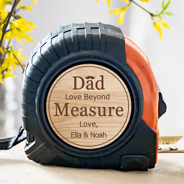 Custom Tape Measure Gifts for Dad Woodworker Tool Gifts for Fathers Day Birthday Christmas