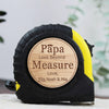 Custom Tape Measure Gifts for Dad Woodworker Tool Gifts for Fathers Day Birthday Christmas