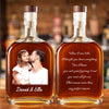 Custom Whiskey Bottle with Pet Photo Custom Whisky Decanter Christmas Gift For Men Husband