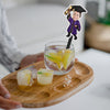 Custom graduation face drink stirrers Class of 2025 High School College Graduate Funny Custom Stir Stick