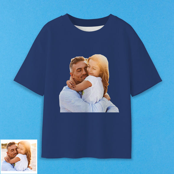 Custom Photo T shirt Custom Photo Short Sleeve Photo Printed on T Shirt Custom Shirt