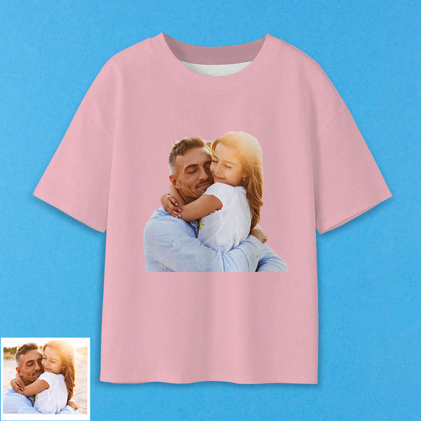 Custom Photo T shirt Custom Photo Short Sleeve Photo Printed on T Shirt Custom Shirt