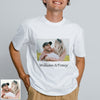 Adult Custom Photo T shirt Custom Short Sleeve Shirt with Text Picture Printed on T Shirt
