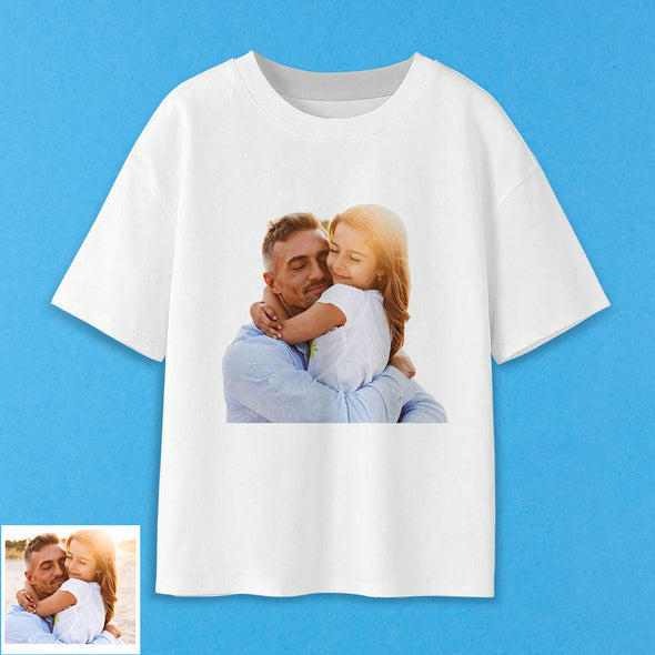 Custom Photo T shirt Custom Photo Short Sleeve Photo Printed on T Shirt Custom Shirt