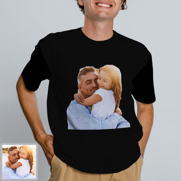 Custom Photo T shirt Custom Photo Short Sleeve Photo Printed on T Shirt Custom Shirt