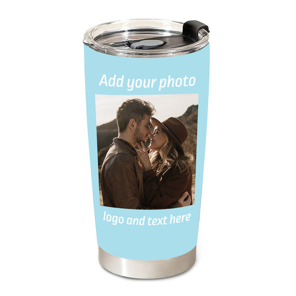 Mothers Day Gift Custom Photo Travel Tumblers Photo Cup 20OZ 30OZ Coffee Cup Birthday Gift
