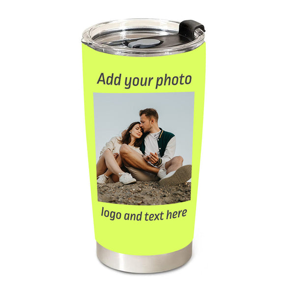 Custom Photo Tumblers Photo Cup Mug Personalized Stainless Steel Travel Cup Tumbler