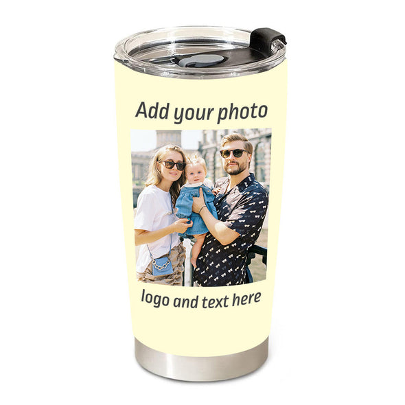 Custom Photo Tumblers Pet Photo Cup Mug Personalized Stainless Steel Travel Cup Tumbler