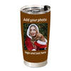 Custom Photo Tumblers Cup Mug Personalized Travel Tumblers with Pictures Christmas Gift