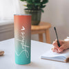 Custom Name Tumbler Cup Custom 20oz Skinny Stainless Steel Tumblers with Name Christmas Gift