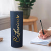 Custom Name Tumbler Cup Custom 20oz Skinny Stainless Steel Tumblers with Name Christmas Gift