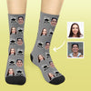 Class of 2025 Graduation Socks with Picture Grad Photo Socks Custom Graduation Gifts for Him Her