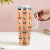 Christmas Gift Custom Cat Dog Photo Stainless Steel Tumbler with Name Custom Dog cat Photo Cup 40oz Tumbler