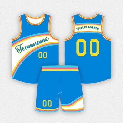 Design Basketball Team Uniforms Sets with Number Logo Mens Womens Custom Basketball Authentic Jerseys