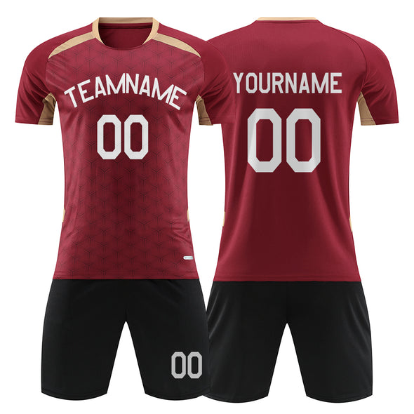 Design Your Own Soccer Jersey Custom Soccer Uniforms for Youth Men Personalized Soccer Team Uniforms