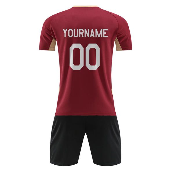 Design Your Own Soccer Jersey Custom Soccer Uniforms for Youth Men Personalized Soccer Team Uniforms