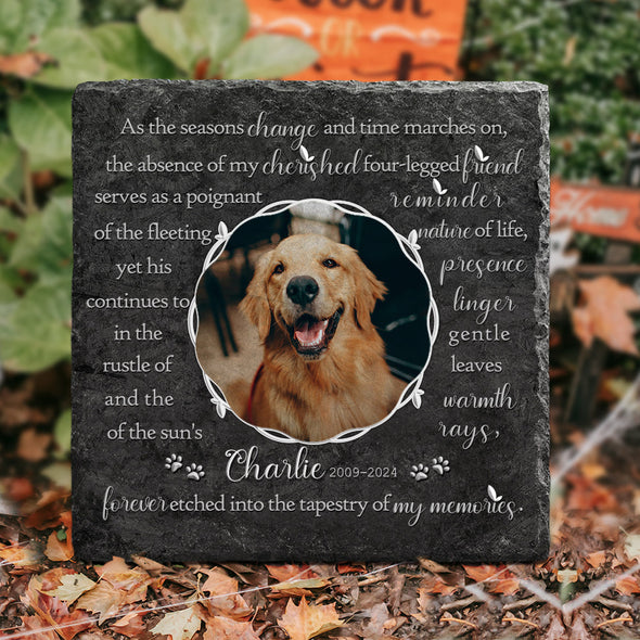 Personalized Pet Memorial Gift Cat Dog Memorial Gifts Pet Loss Gifts Heart Memorial Garden Stone