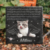 Personalized Pet Memorial Gift Cat Dog Memorial Gifts Pet Loss Gifts Heart Memorial Garden Stone