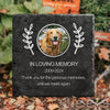 Personalized Pet Memorial Gift Cat Dog Memorial Gifts Pet Loss Gifts Heart Memorial Garden Stone