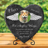 Custom Cat Dog Memorial Stone Pet Memorial Gifts for Loss of Pet Cemetery Decorations for Pet Grave