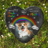 Personalized Dog Memorial Stone Dog Passed Away Gifts Passing Gift Pet Loss Photo Garden Stone