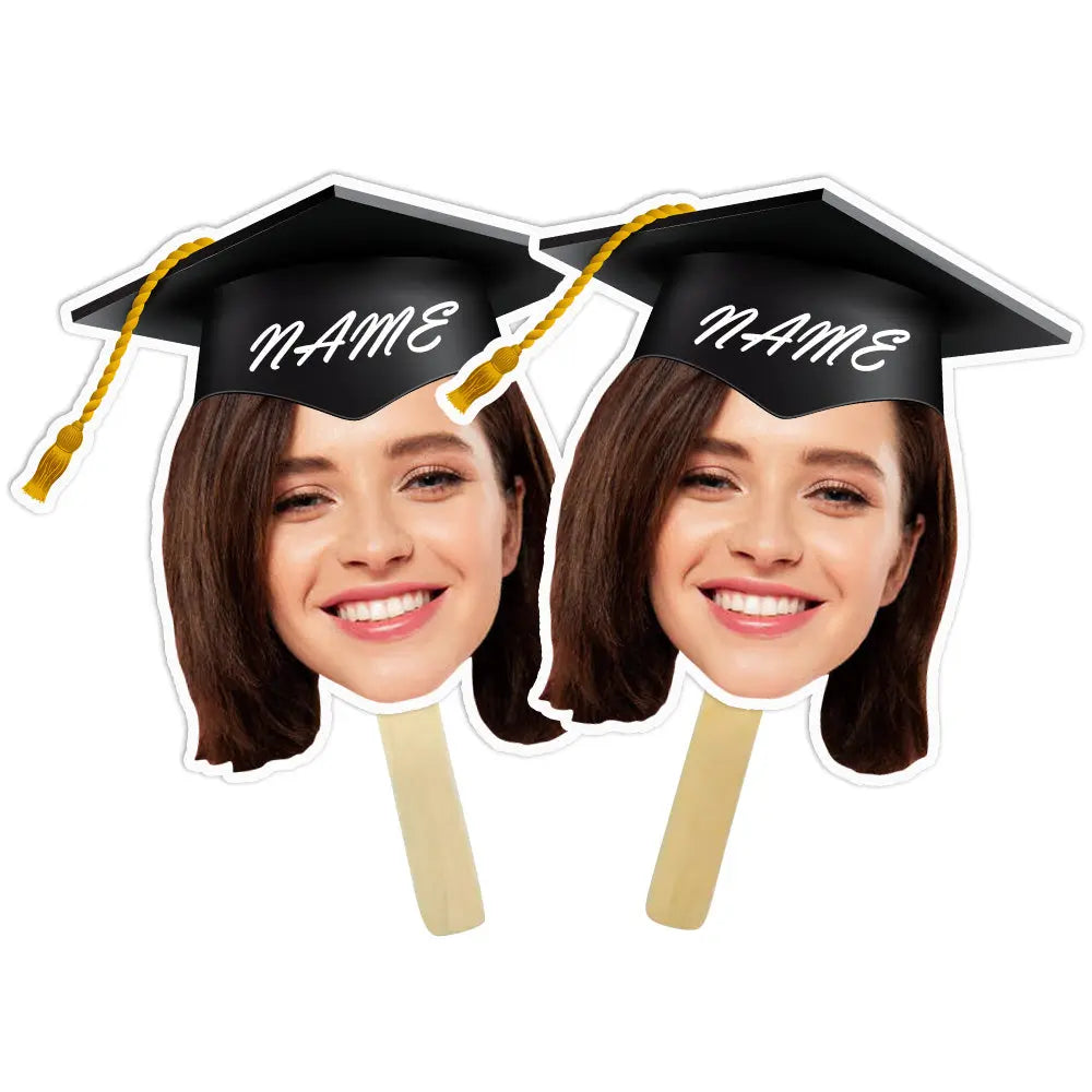 Custom Graduation Head Cutout Faces Head on a Stick Big Head Cutouts C ...