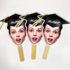 Custom Graduation Head Cutout Faces Head on a Stick Big Head Cutouts Graduation Party Gift