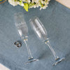 Personalized Wedding Glass Set of 2 Groom and Bride Champagne Flute Mr and Mrs Champagne Glasses Wedding Gifts