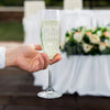 Personalized Wedding Glass Set of 2 Groom and Bride Champagne Flute Mr and Mrs Champagne Glasses Wedding Gifts
