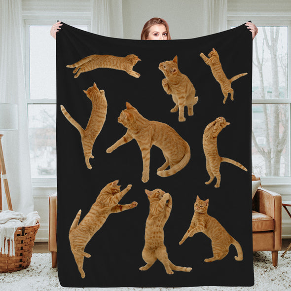 Custom Pet Blanket Custom Dog Cat Blanket Custom Pet Photo Blankets Christmas Gift