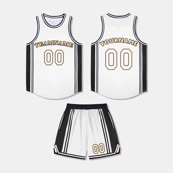 Personalized Basketball Team Jersey with Logo Name Number Adult