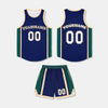 Personalized Basketball Team Jersey with Logo Name Number Adult Custom Basketball Sports Uniform Sets