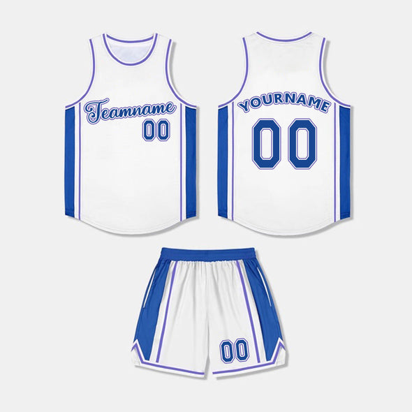 Personalized Basketball Team Jersey with Logo Name Number Adult