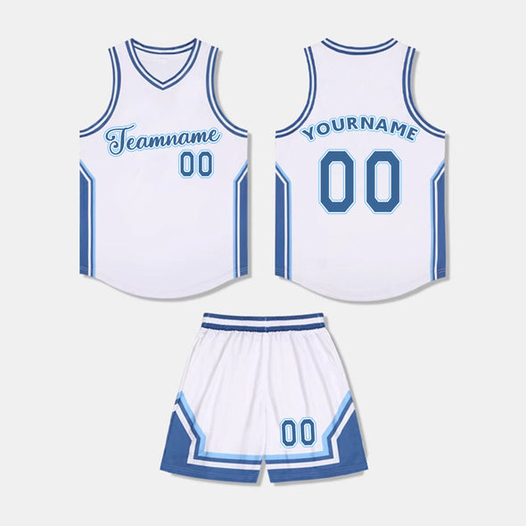 Personalized Basketball Team Sports Uniform Sets Custom Basketball Jersey for Men Women