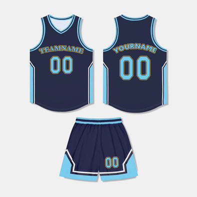 Personalized Basketball Team Sports Uniform Sets Custom Basketball Jersey for Men Women